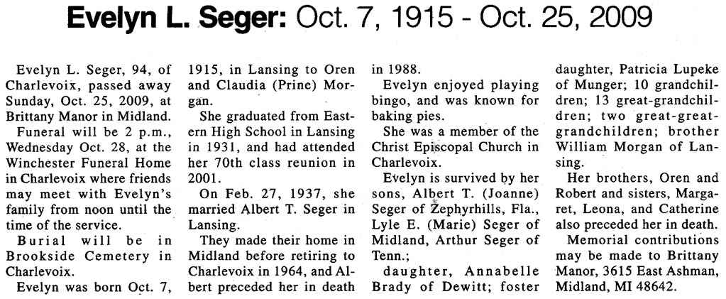 Evelyn L. Seger thumbnail