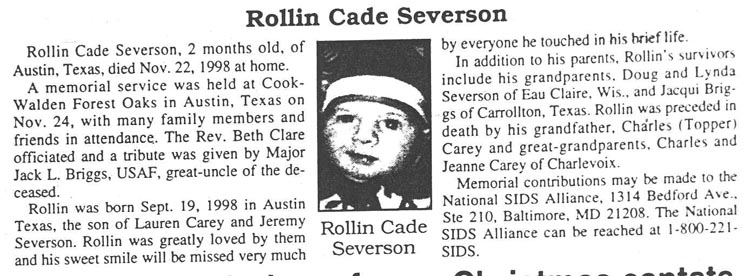 Rollin Cade Severson thumbnail