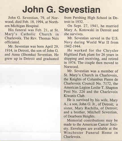 John G. Sevestian thumbnail