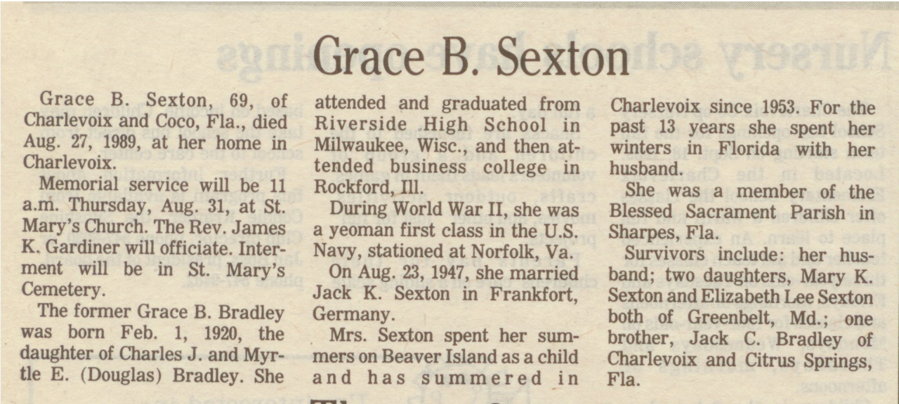 Grace B. Sexton thumbnail