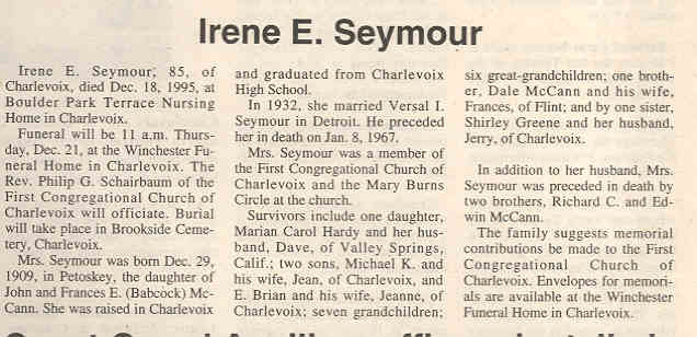 Irene E. Seymour thumbnail