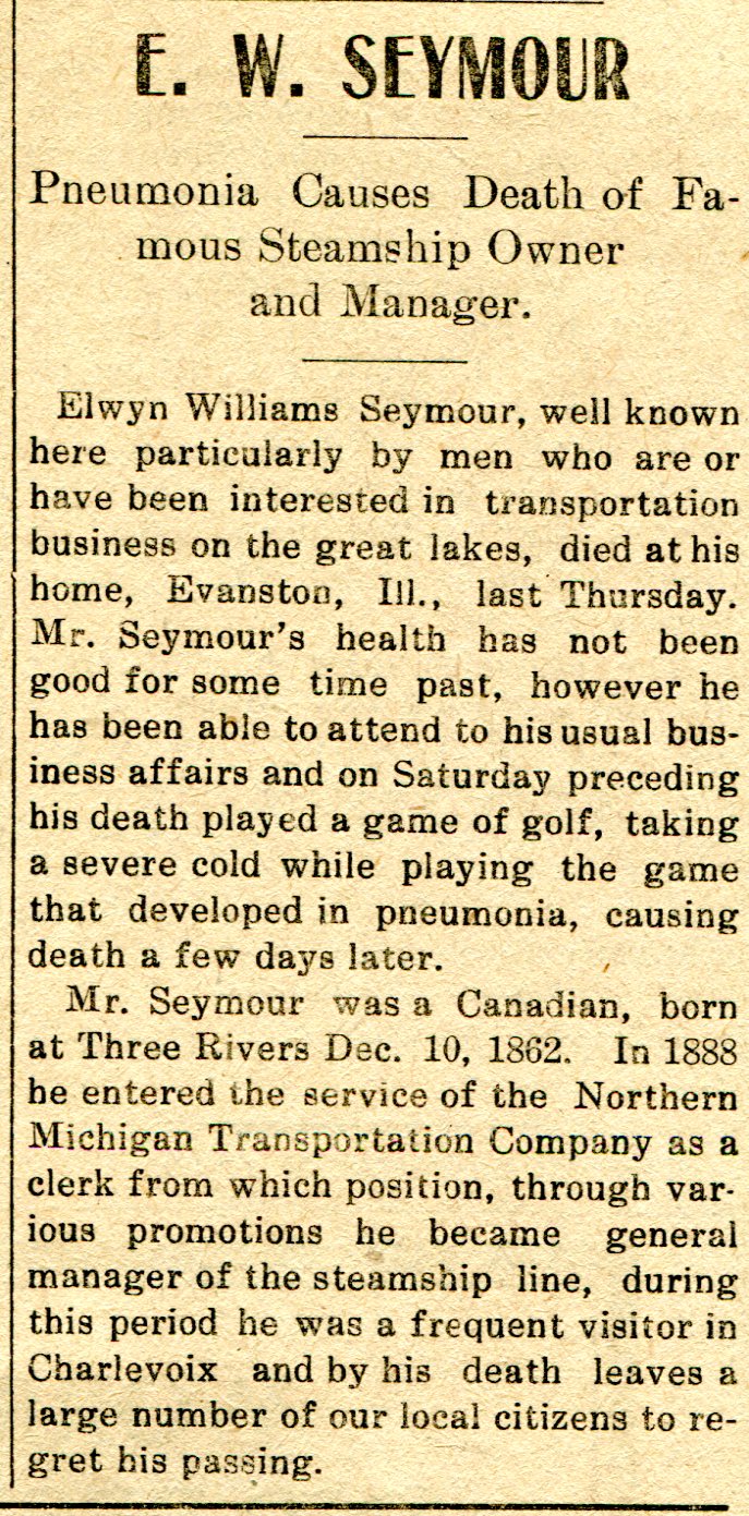 Elwyn Williams Seymour thumbnail