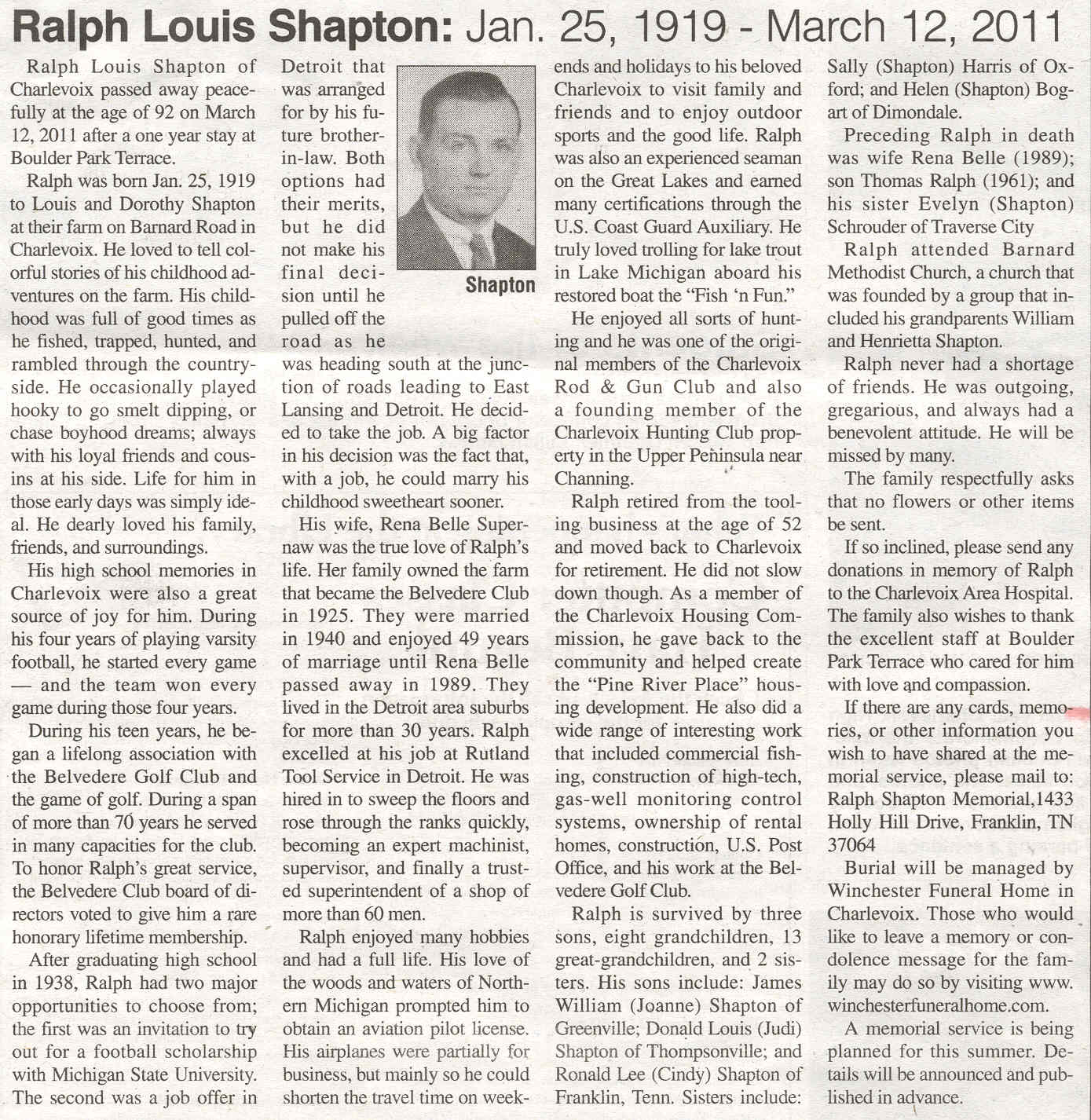 Ralph Louis Shapton thumbnail