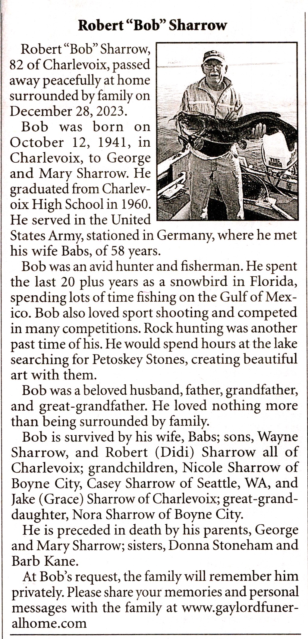 Robert 'Bob' Sharrow thumbnail