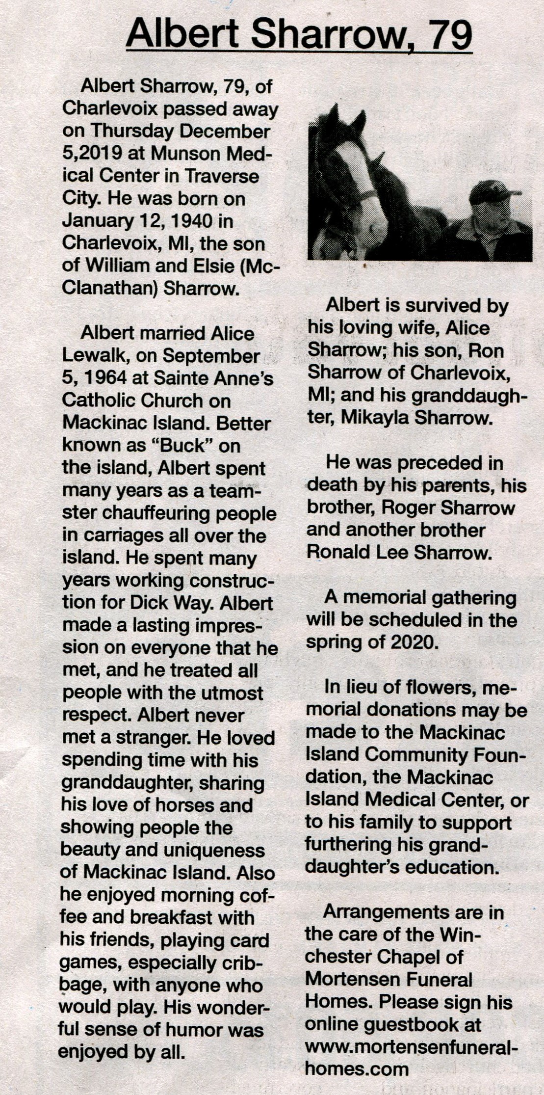 Albert Sharrow thumbnail