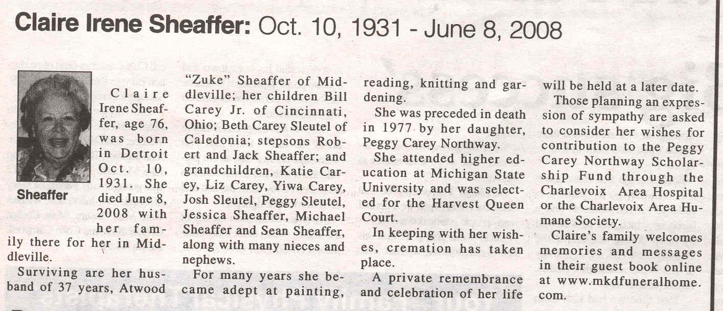 Claire Irene Sheaffer thumbnail