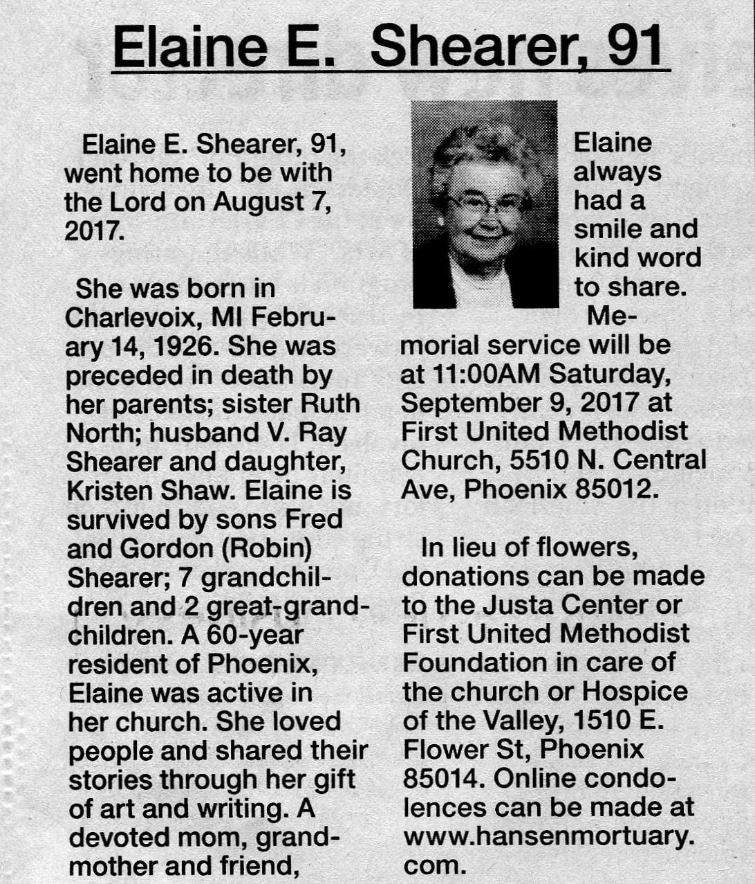 Elaine E. Shearer thumbnail