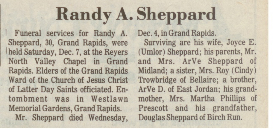 Randy A. Sheppard thumbnail