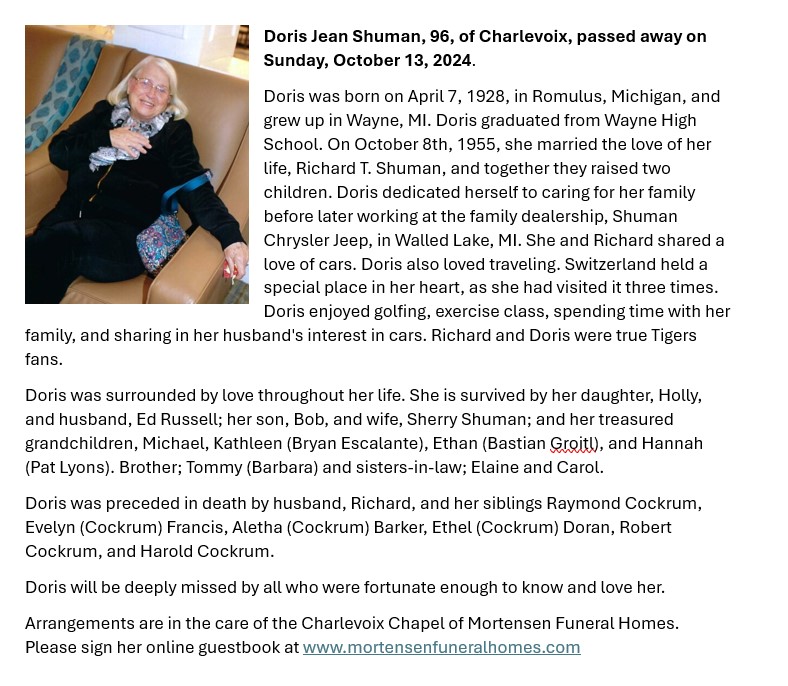 Doris Jean Shuman thumbnail