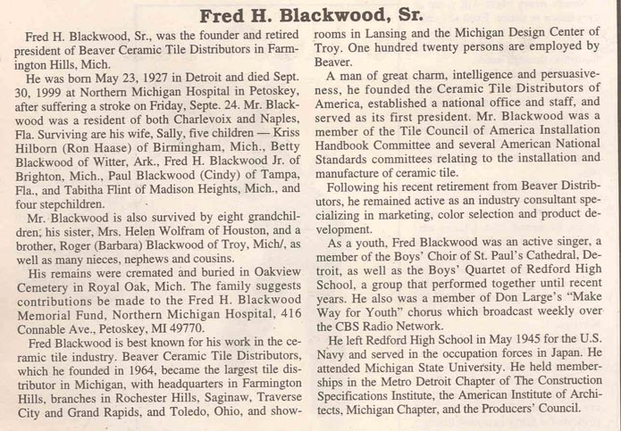 Fred H. Blackwood, Sr. thumbnail