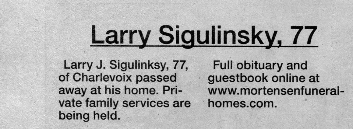 Larry J. Sigulinsky thumbnail