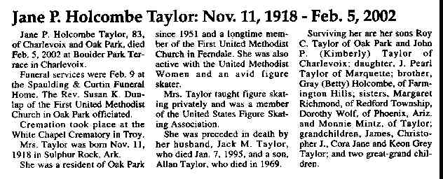 Jane P. Holcombe Taylor thumbnail