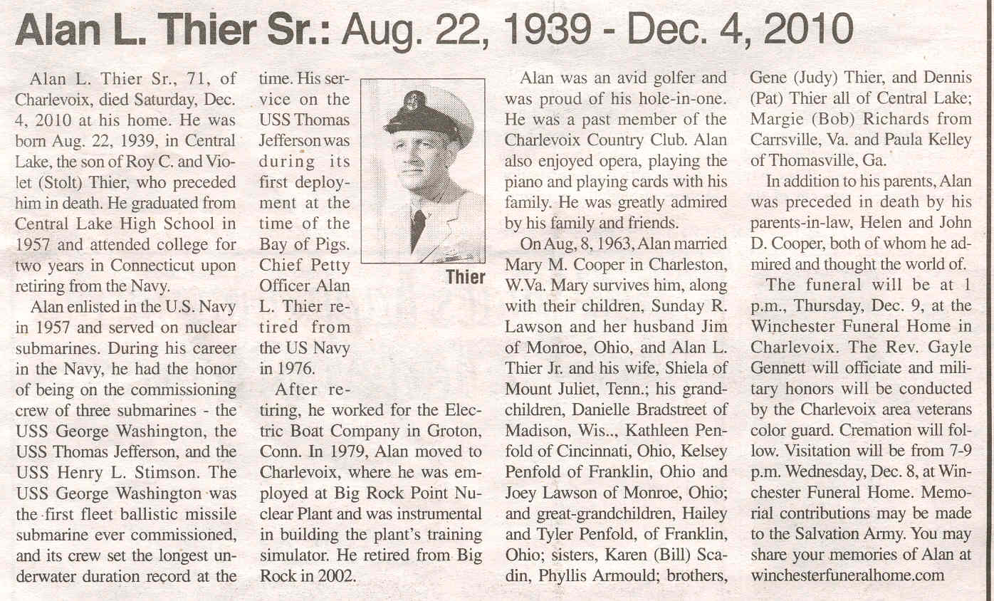 Alan L., Sr. Thier thumbnail