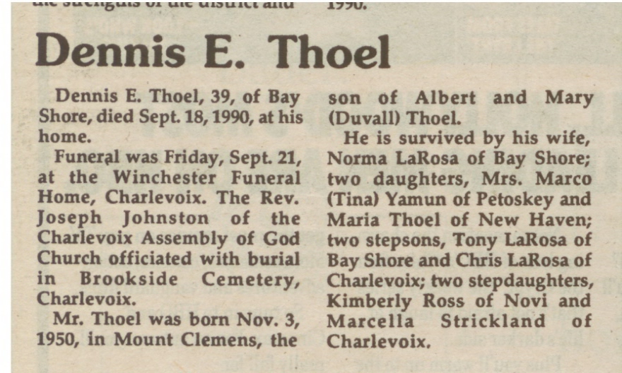 Dennis E. Thoel thumbnail