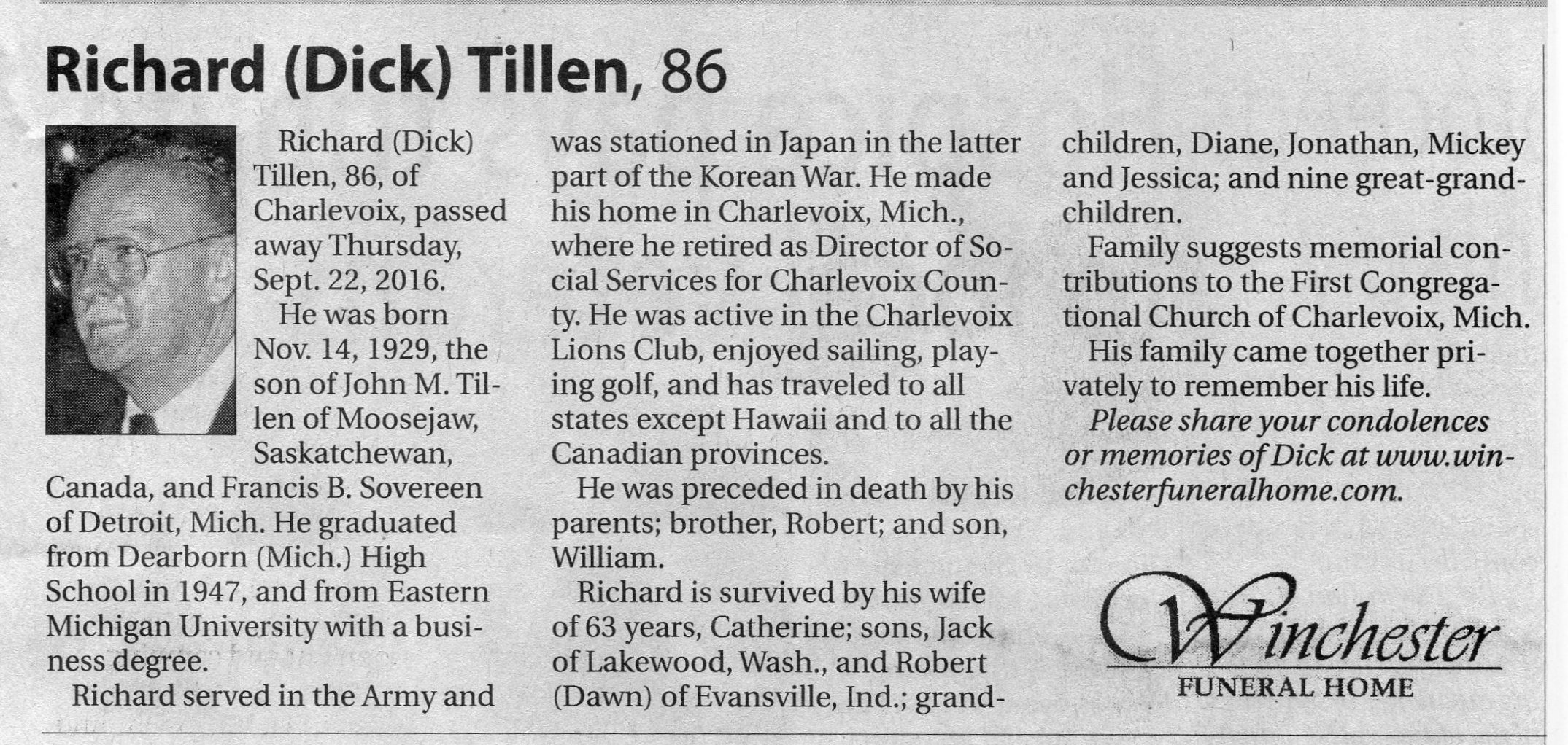 Richard (Dick) Tillen thumbnail