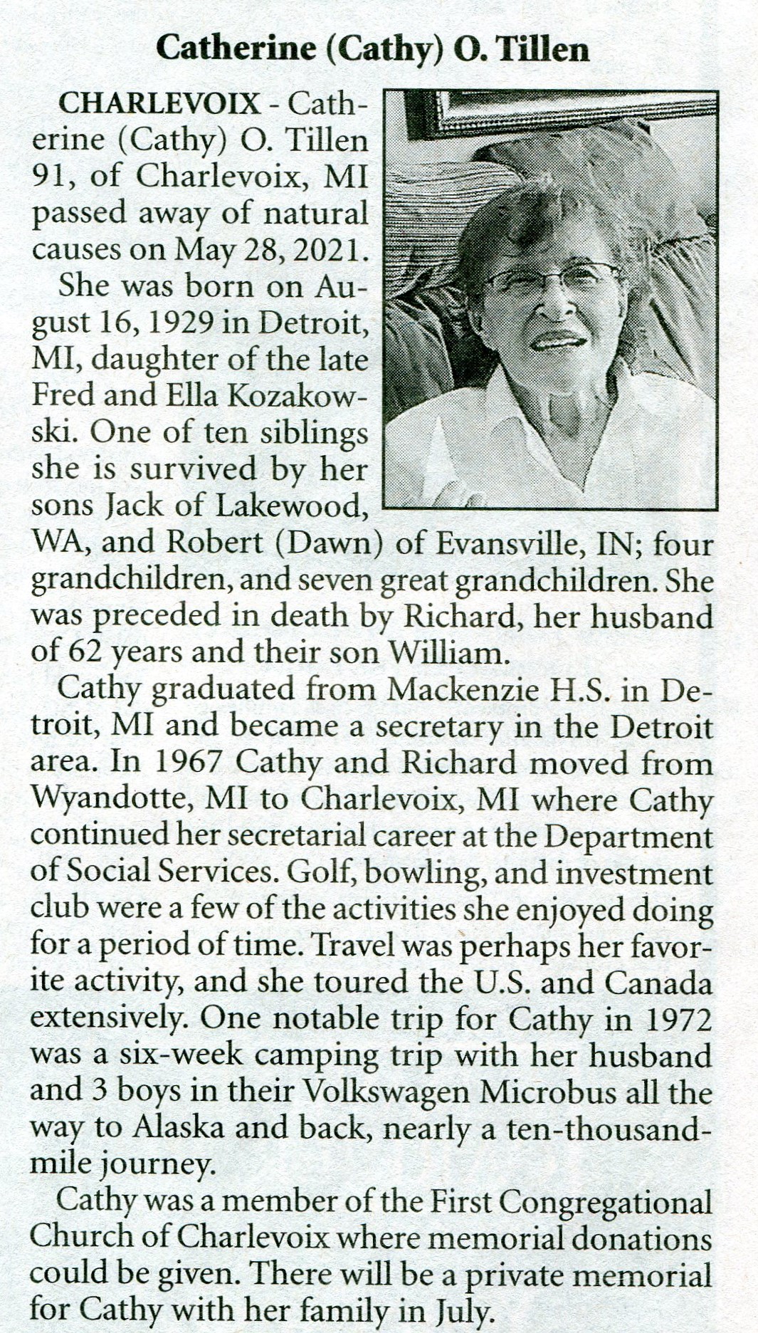 Catherine (Cathy) O. Tillen thumbnail