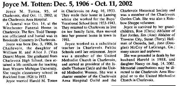 Joyce M. Totten thumbnail