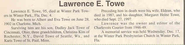 Lawrence E. Towe thumbnail