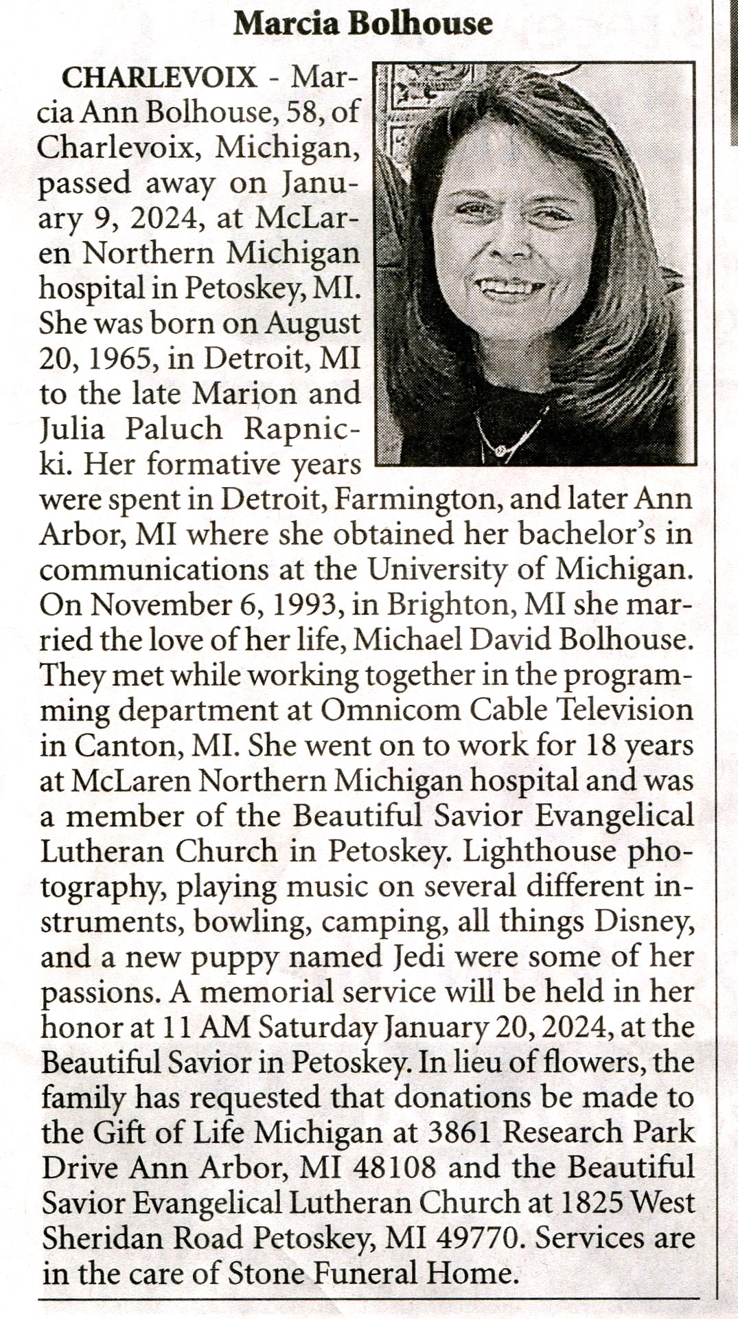 Marcia Ann Bolhouse thumbnail