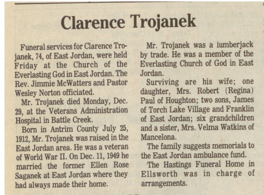Clarence Trojanek thumbnail