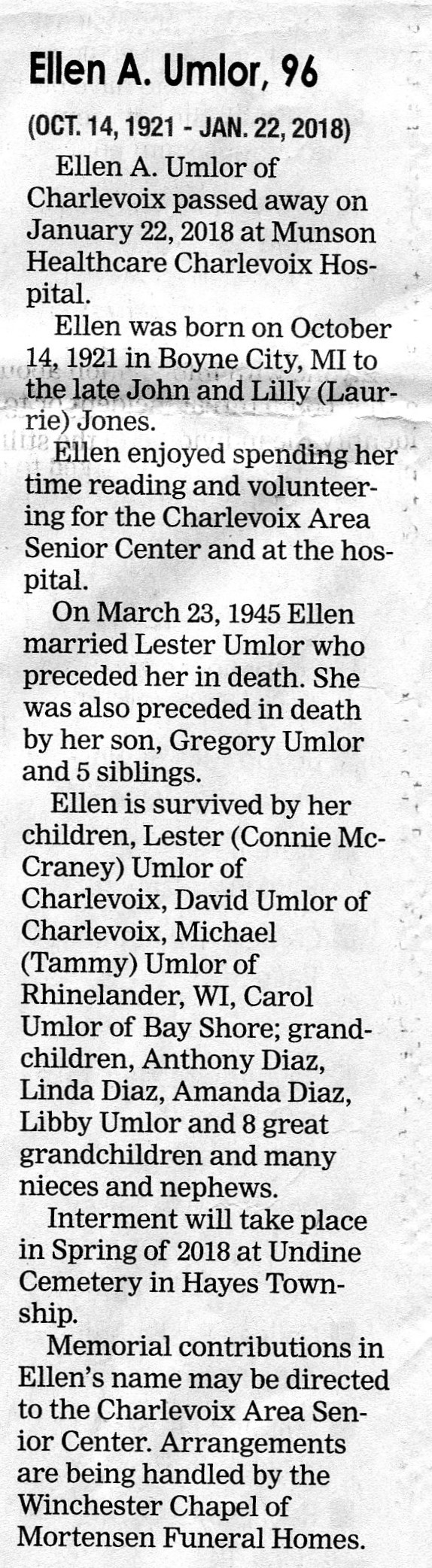 Ellen A. Umlor thumbnail
