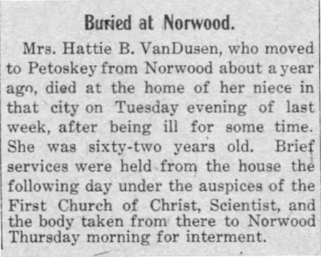 Hattie B. Van Dusen thumbnail