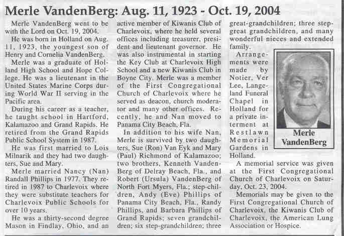 Merle VandenBerg thumbnail