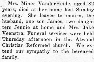 Mrs. Miner VanderHeide thumbnail