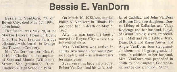 Bessie E. VanDorn thumbnail