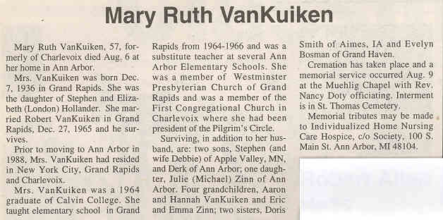 Mary Ruth VanKuiken thumbnail