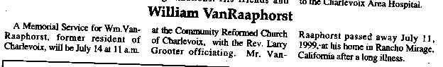 William J. VanRaaphorst thumbnail