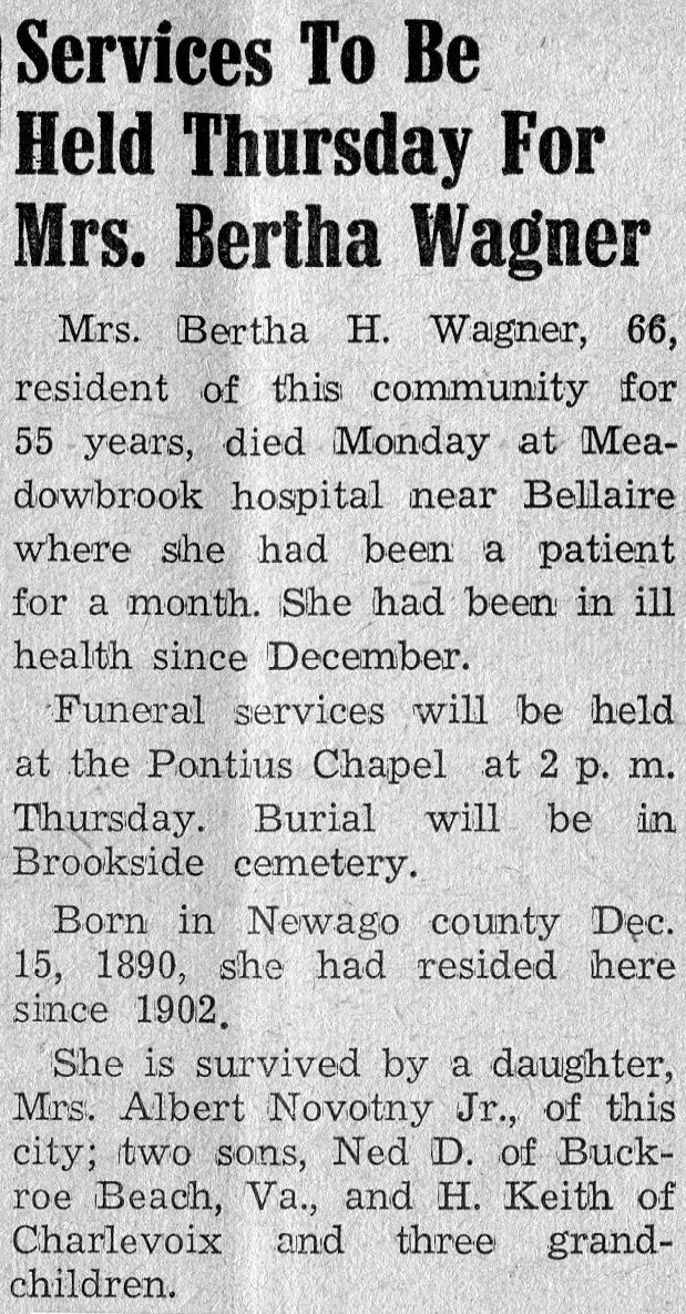 Bertha H. Wagner thumbnail