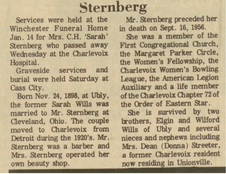 Sarah Sternberg thumbnail