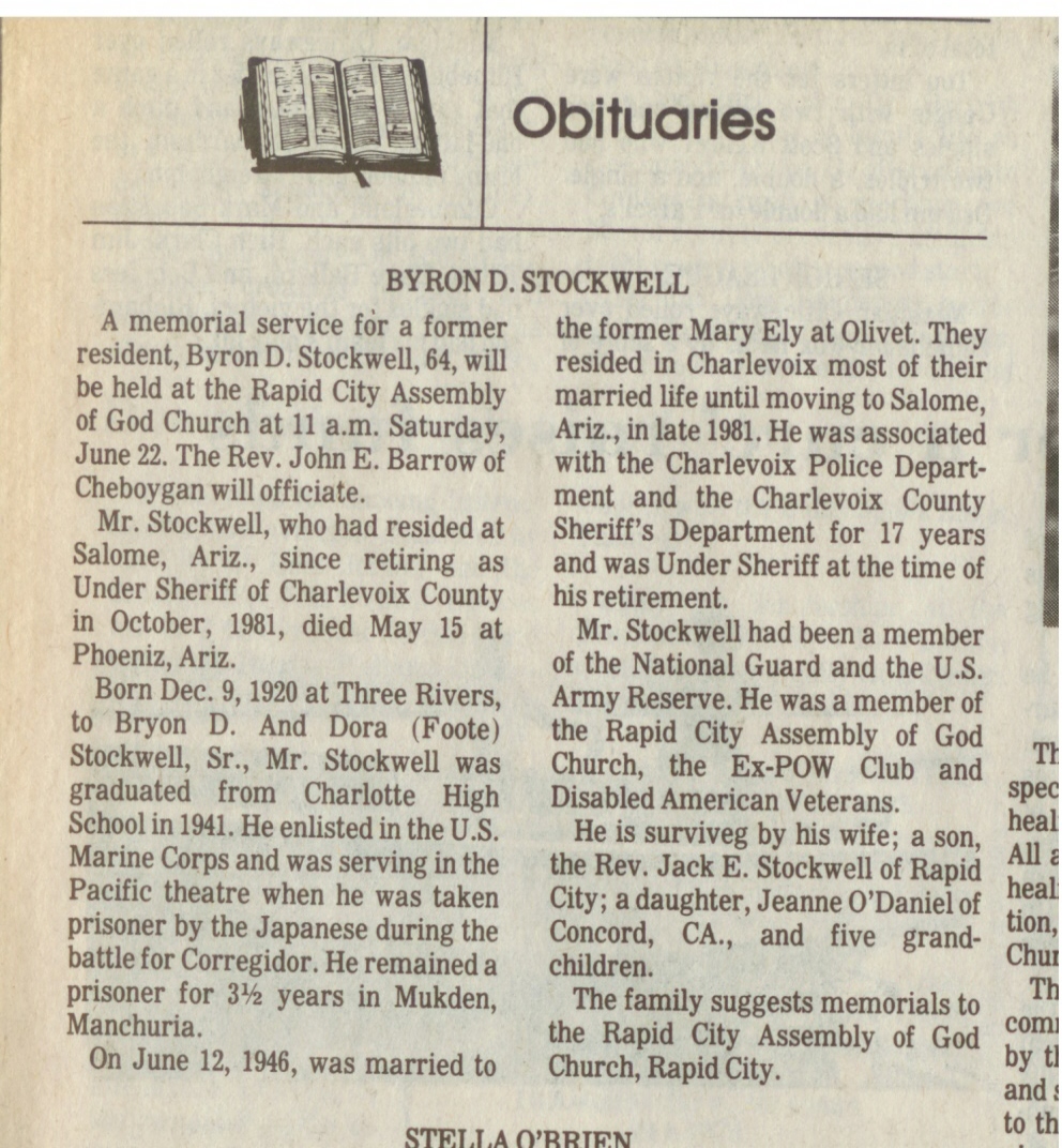 Byron D. Stockwell thumbnail