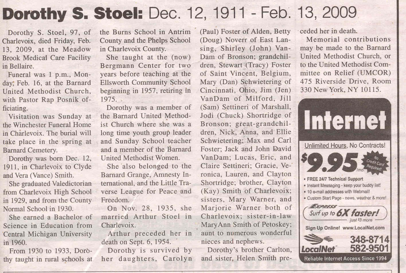 Dorothy S. Stoel thumbnail