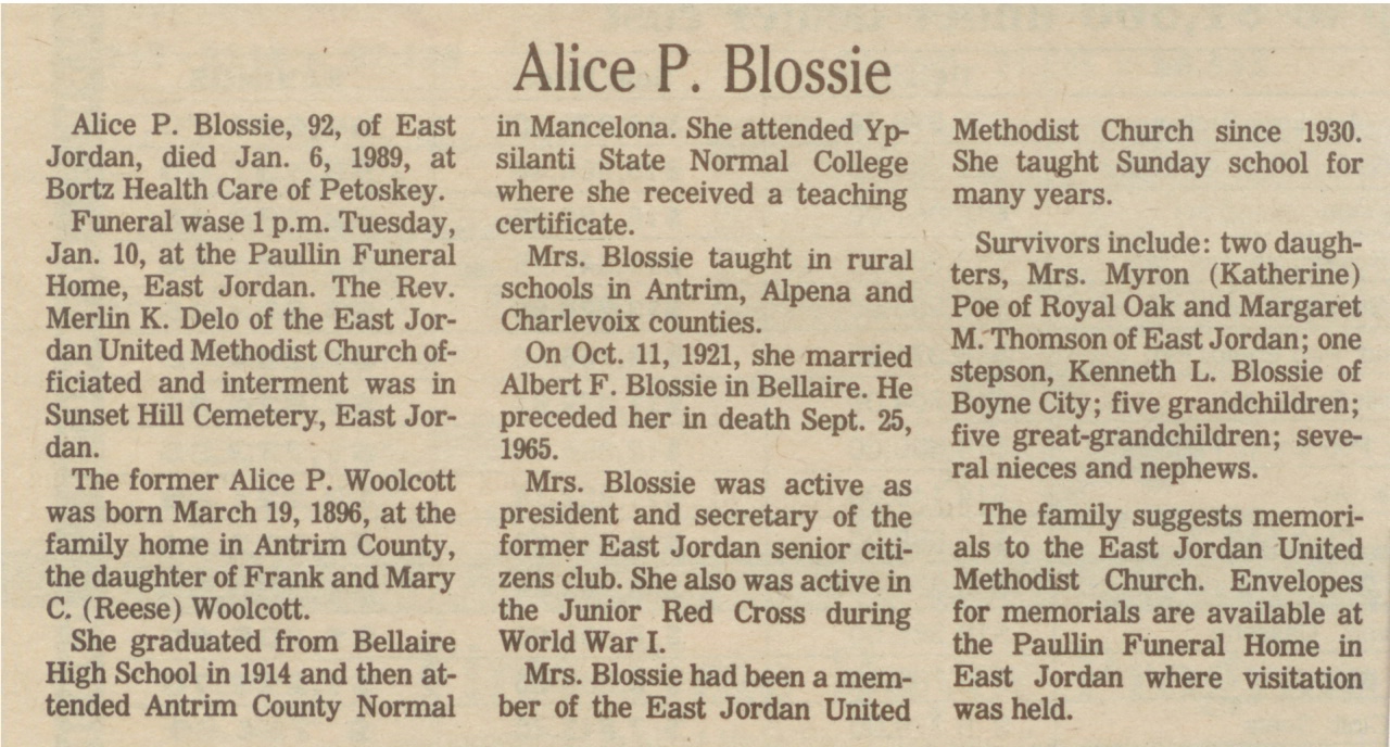 Alice P. Blossie thumbnail