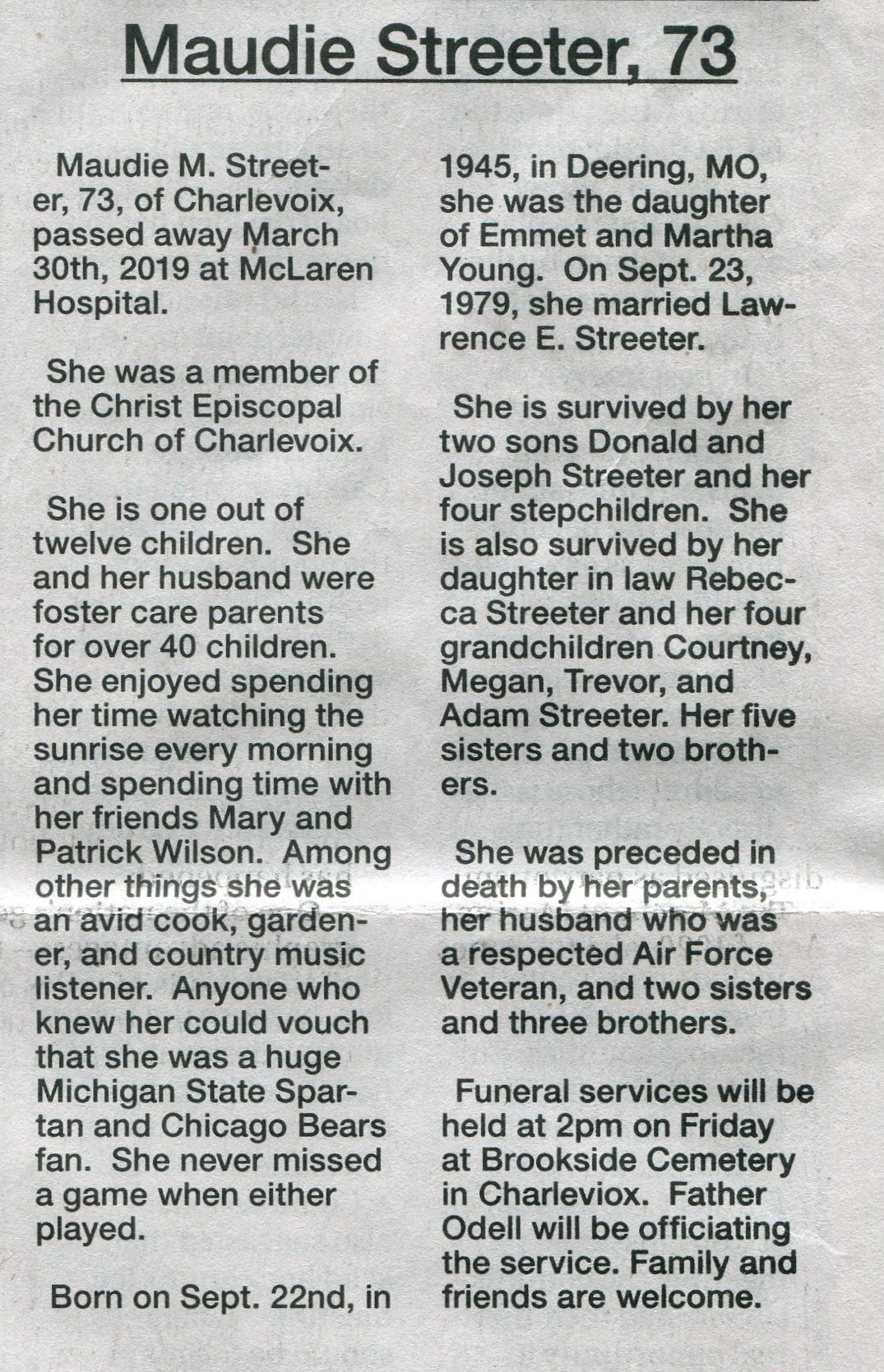 Maudie Streeter thumbnail