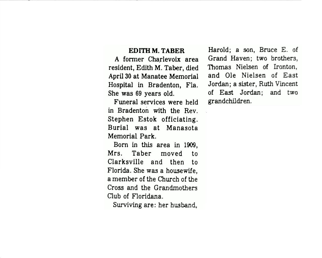 Edith M. Tabor thumbnail