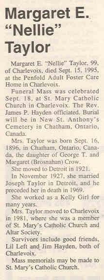 "Margaret E. "Nellie"" Taylor thumbnail