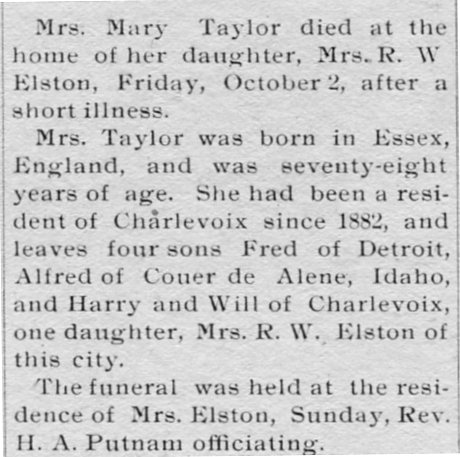 Mary Alice Taylor thumbnail