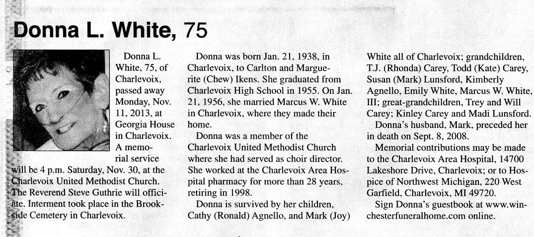 Donna L. White thumbnail