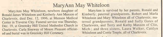 MaryAnn May Whiteloon thumbnail