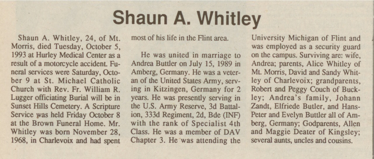 Shaun A. Whitley thumbnail