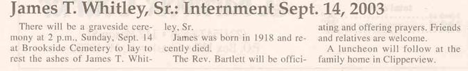 James T. Whitley, Sr. thumbnail