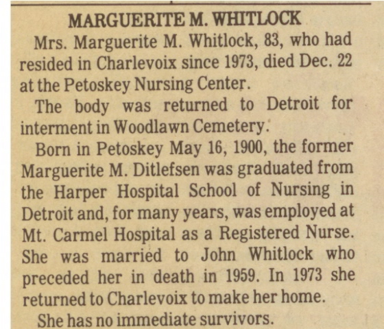 Marguerite M. Whitlock thumbnail