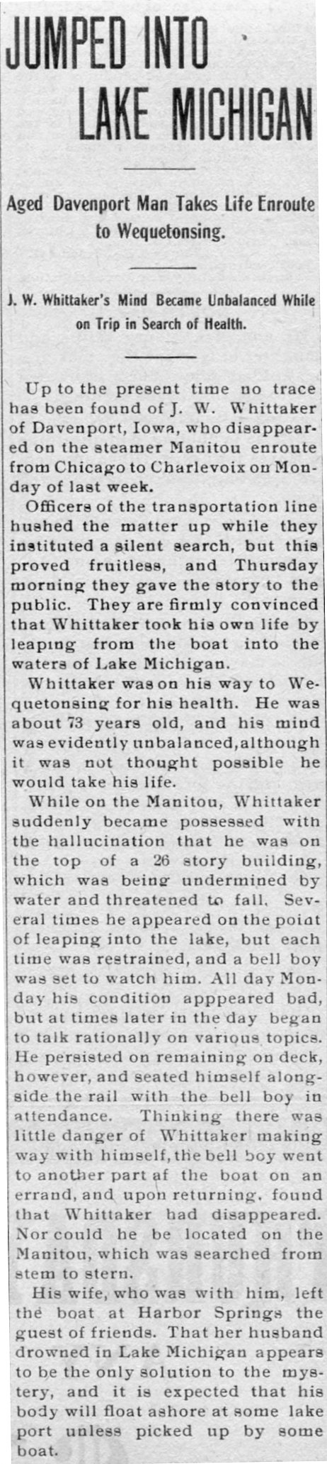 J. W. Whittaker image 2