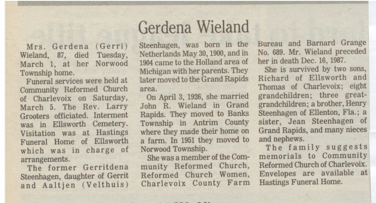 "Gerdena "Gerri"" Wieland thumbnail