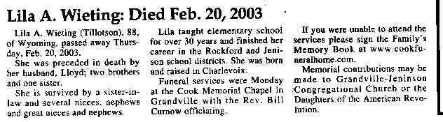Lila A. Wieting thumbnail