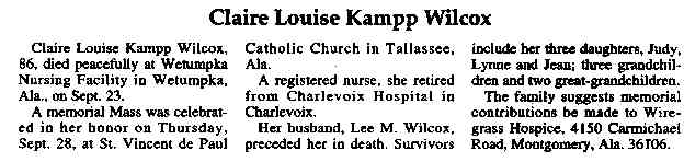 Claire Louise Kampp Wilcox thumbnail