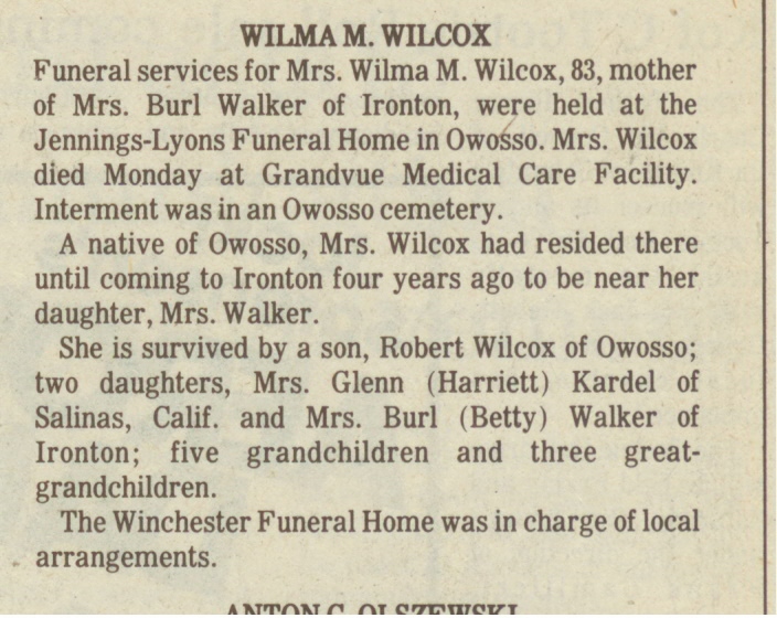 Wilma M. Wilcox thumbnail